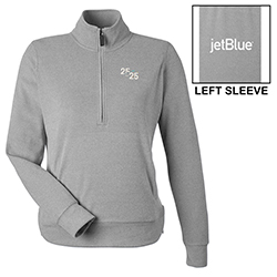 LADIES ELEMENT FLEECE 1/4 ZIP SWEATSHIRT