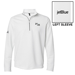 MEN'S ADIDAS SPACER 1/4 ZIP PULLOVER